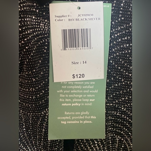 Jessica Howard JIIHI dress with 3/4 sleeve shiny jacket - Picture 13 of 16